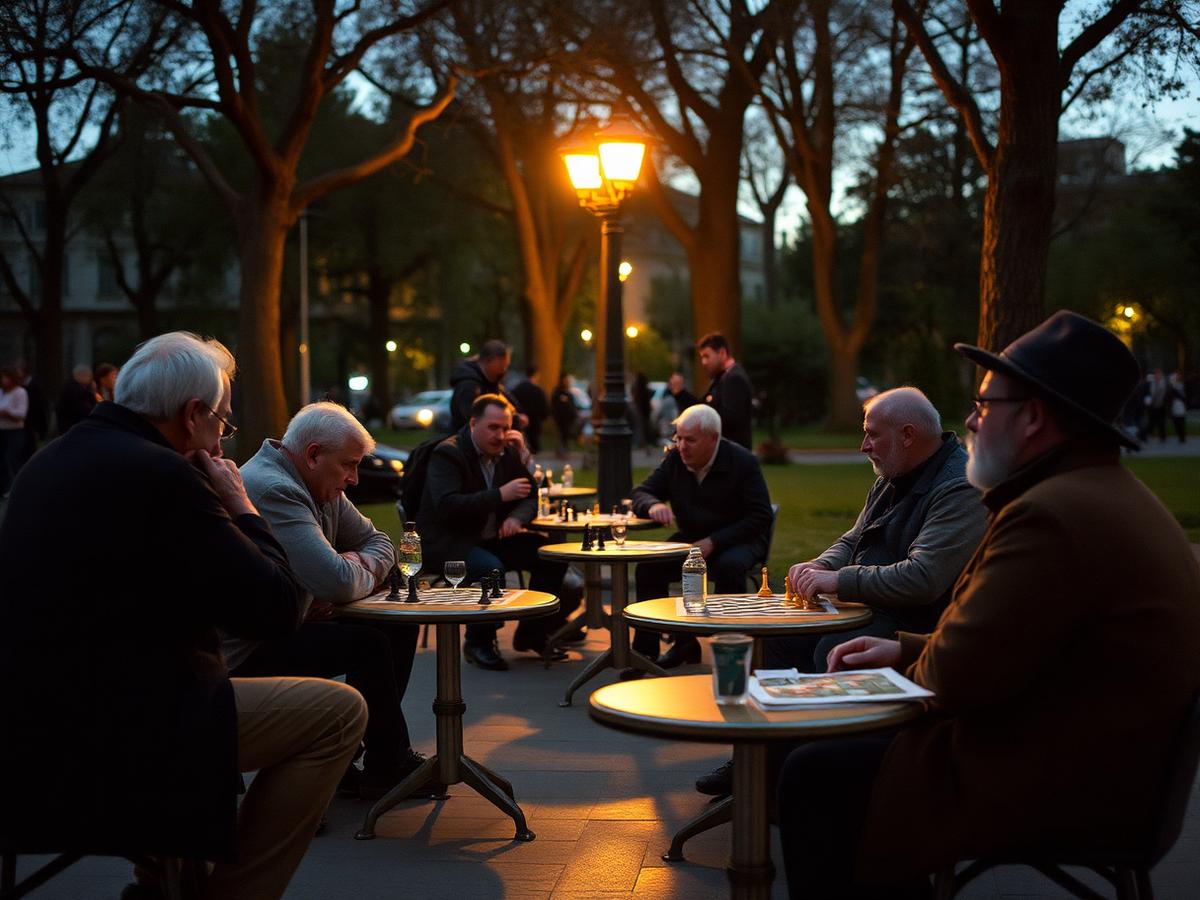 Chess in the park